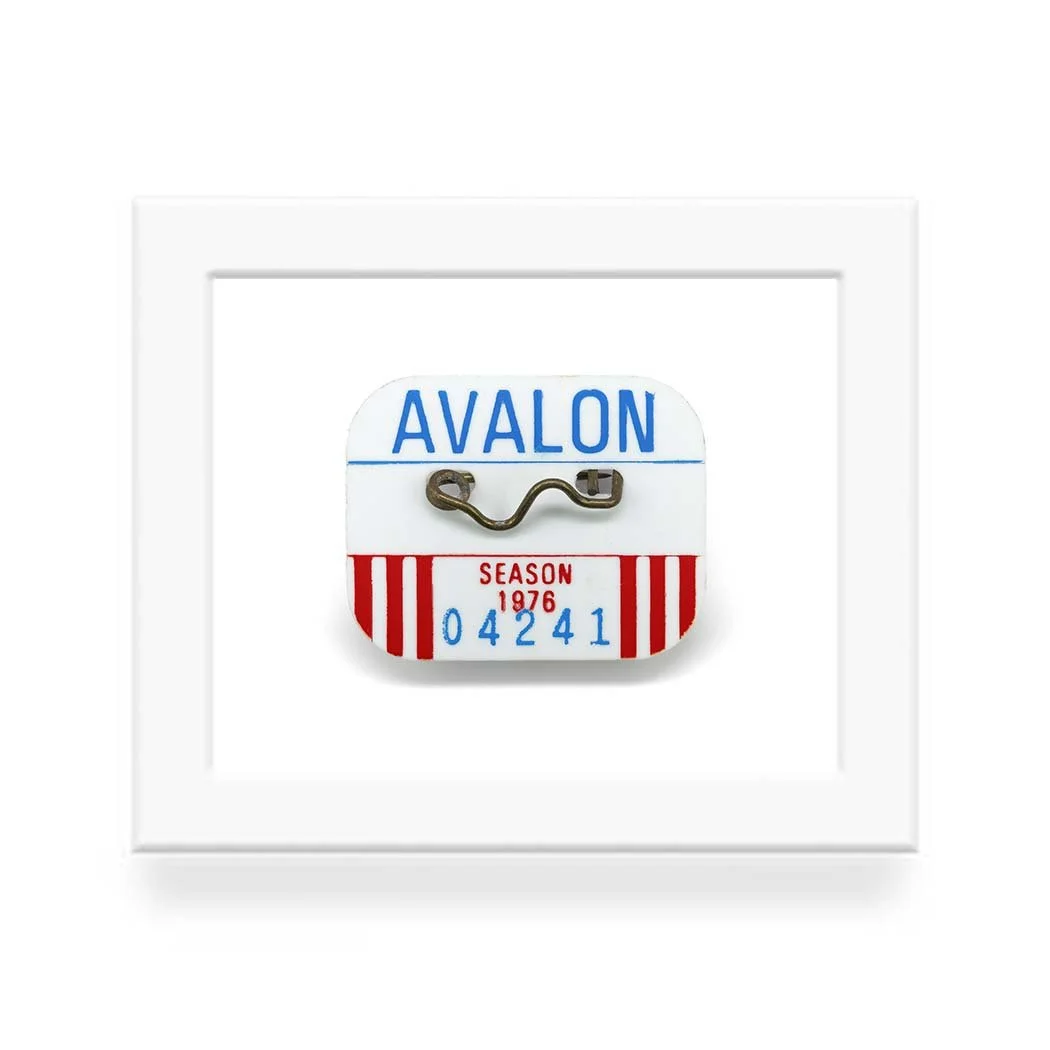 NJ Beach Badge Prints by CRC — c r c